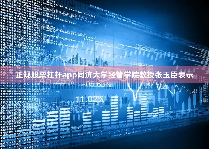 正规股票杠杆app　　同济大学经管学院教授张玉臣表示